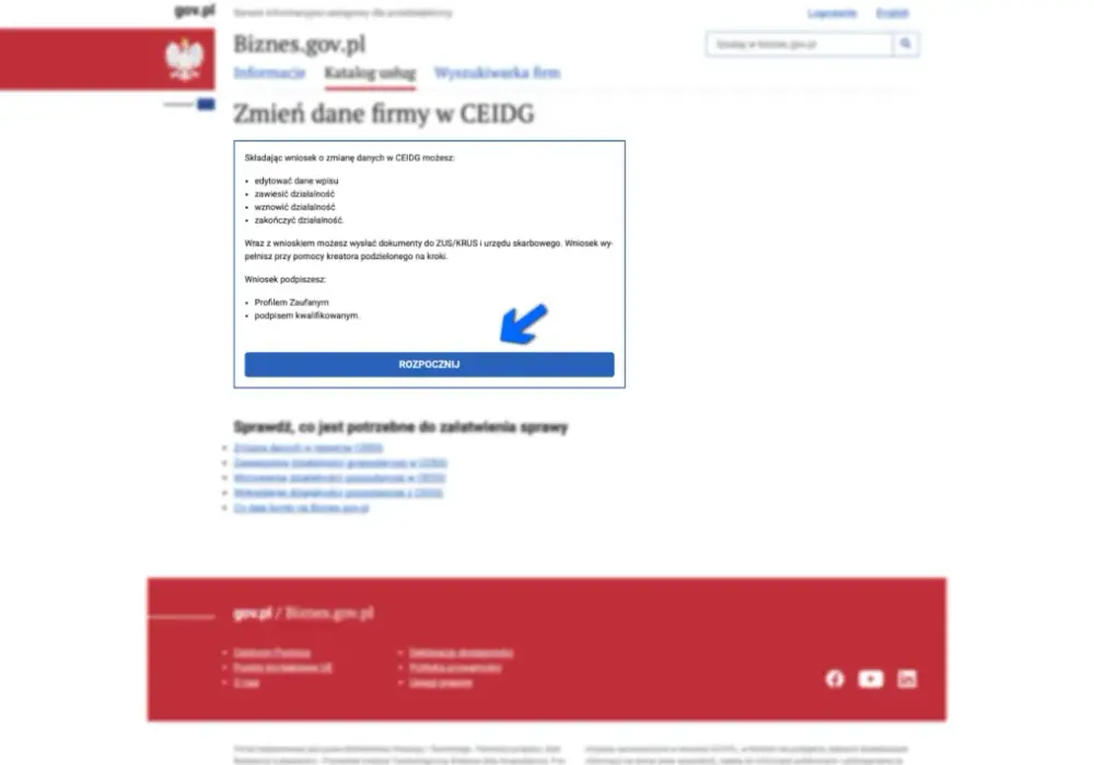 Zmiana danych w CEIDG - Jak to zrobić dobrze?