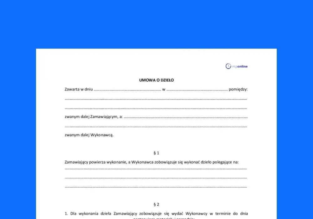 Umowa o dzieło - jak rozliczyć podatek i ZUS?