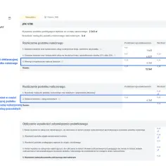 Deklaracja JPK_V7M: wewnątrzwspólnotowe nabycie towarów (9. poz.) wykazane jako nabycie towarów i usług pozostałych (3. poz.) w rozliczeniu podatku naliczonego.