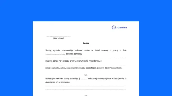 Aneks do umowy - Jak poprawnie zmienić warunki i uniknąć błędów?