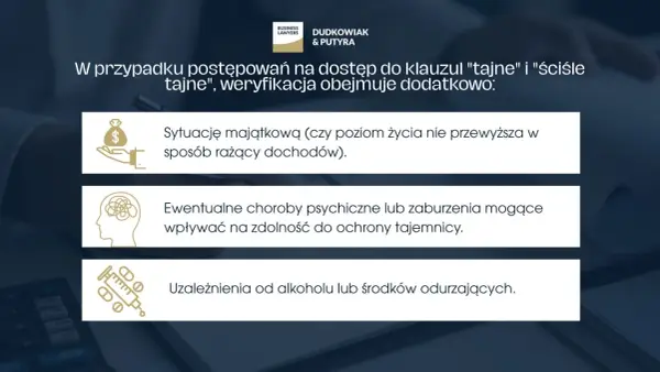 Poświadczenie bezpieczeństwa - jak przejść weryfikację bez błędów?